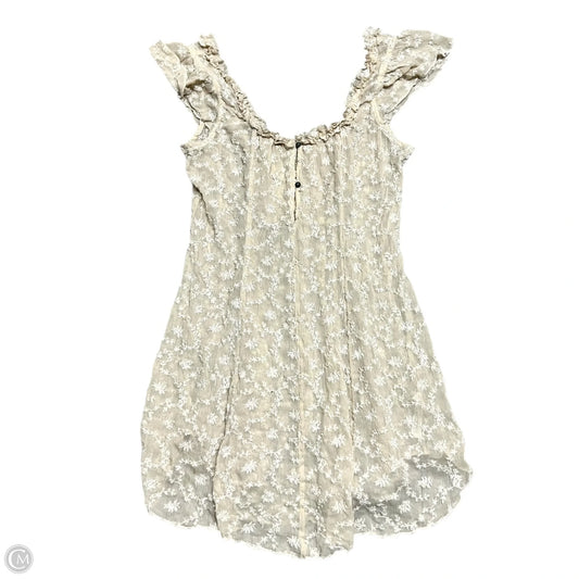 Dress Casual Short By Anthropologie In Tan, Size: Xl