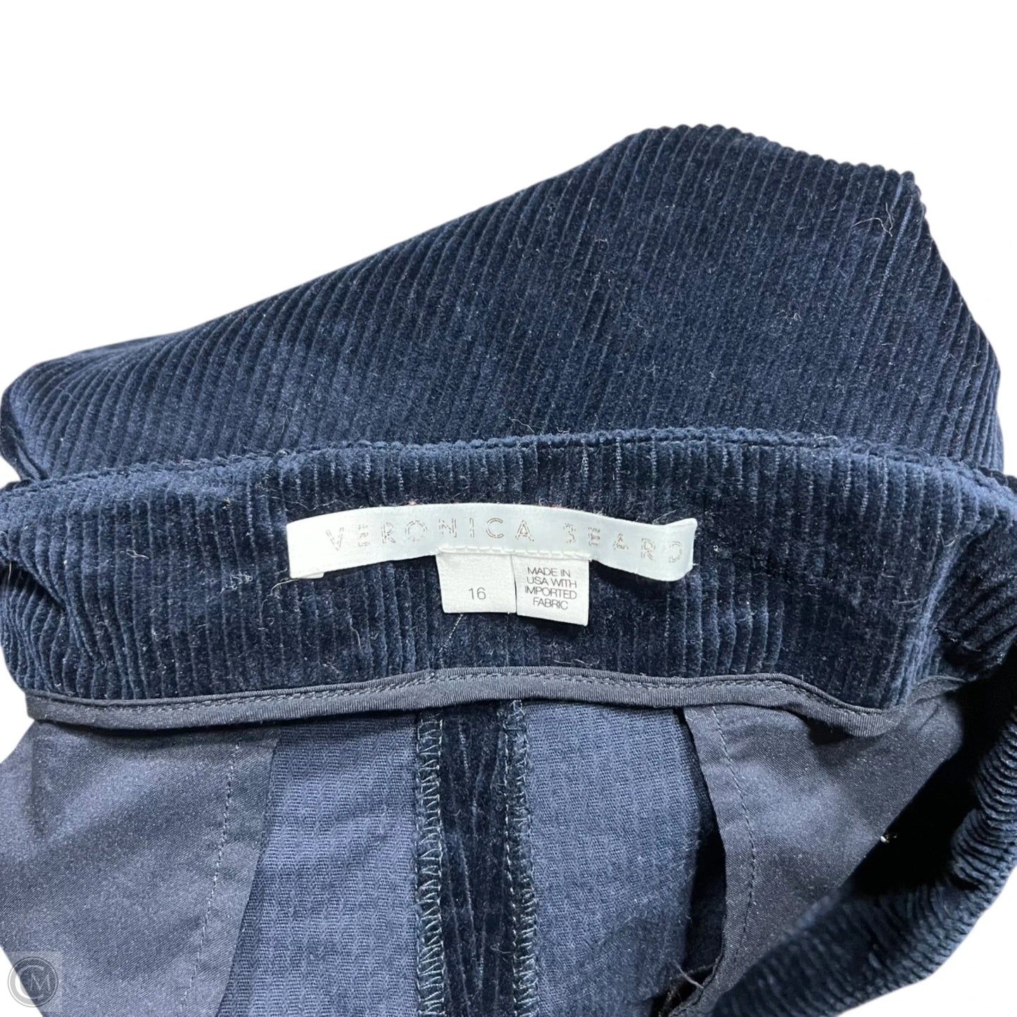 Pants Corduroy By Veronica Beard In Blue, Size: 16