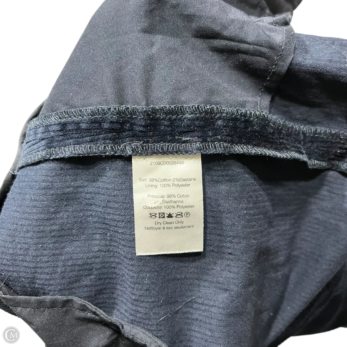 Pants Corduroy By Veronica Beard In Blue, Size: 16