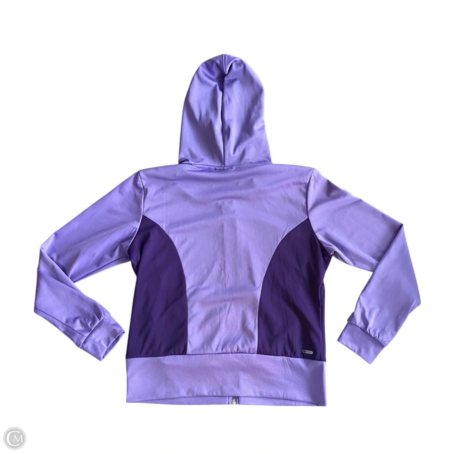 Athletic Jacket By Puma In Purple, Size: M
