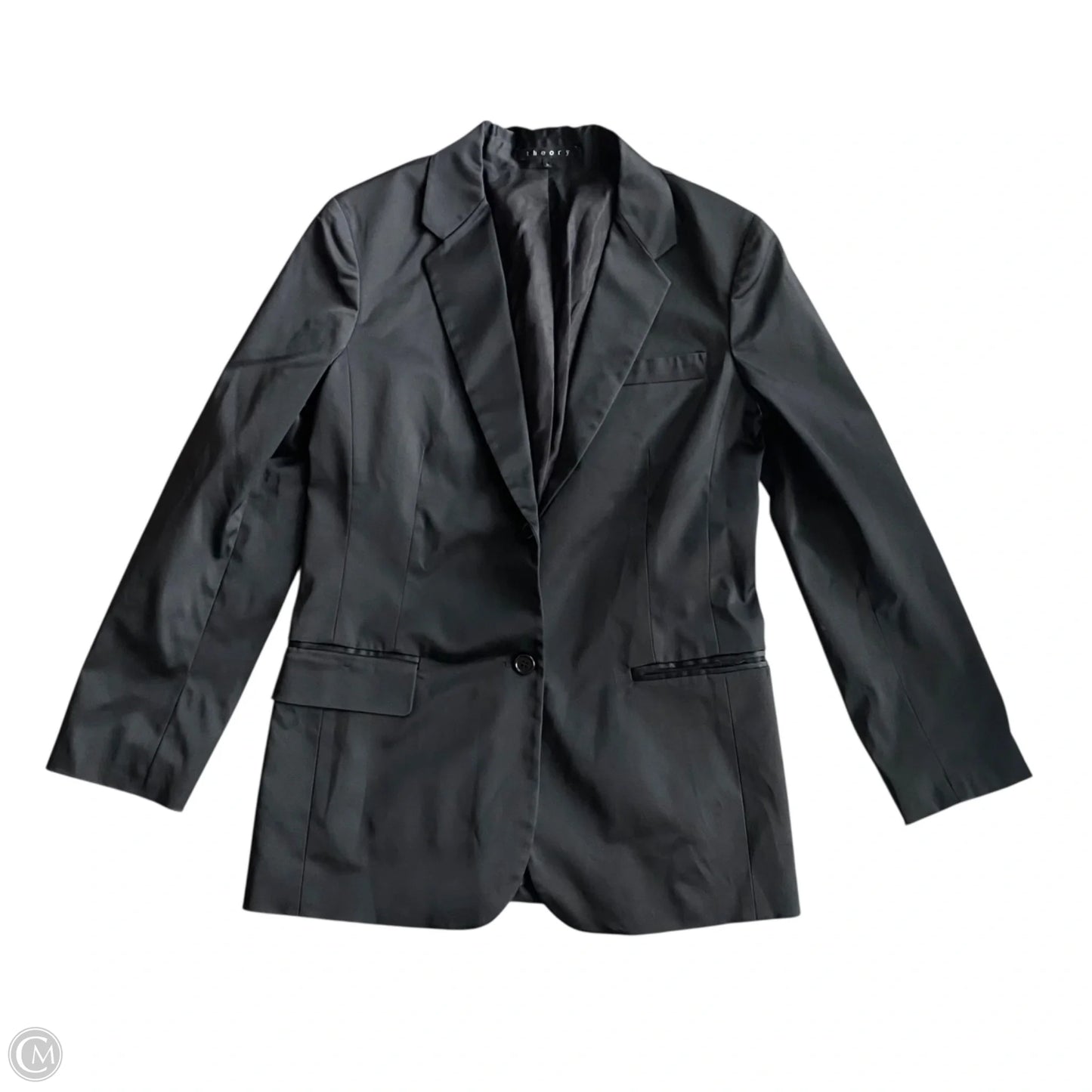 Blazer By Theory In Black, Size: L