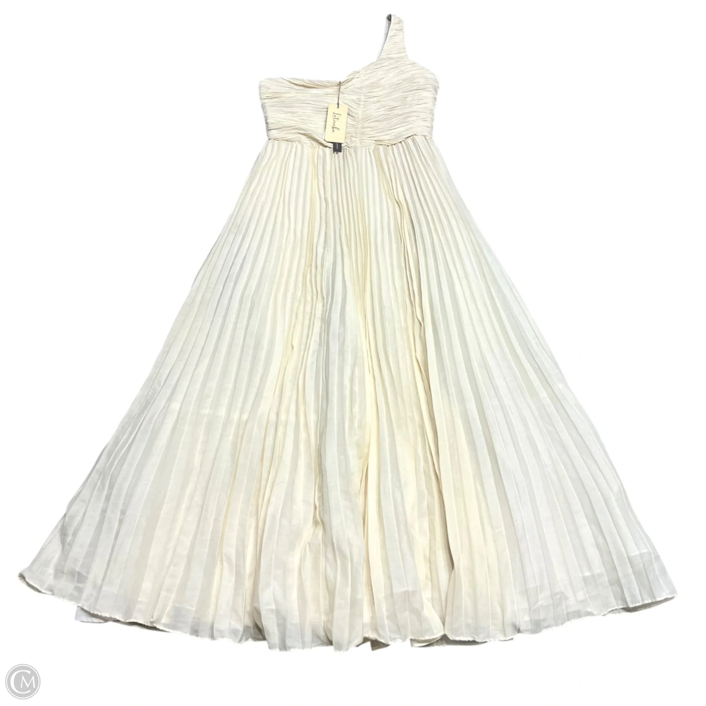 Dress Party Long By Let Me Be In Cream, Size: M