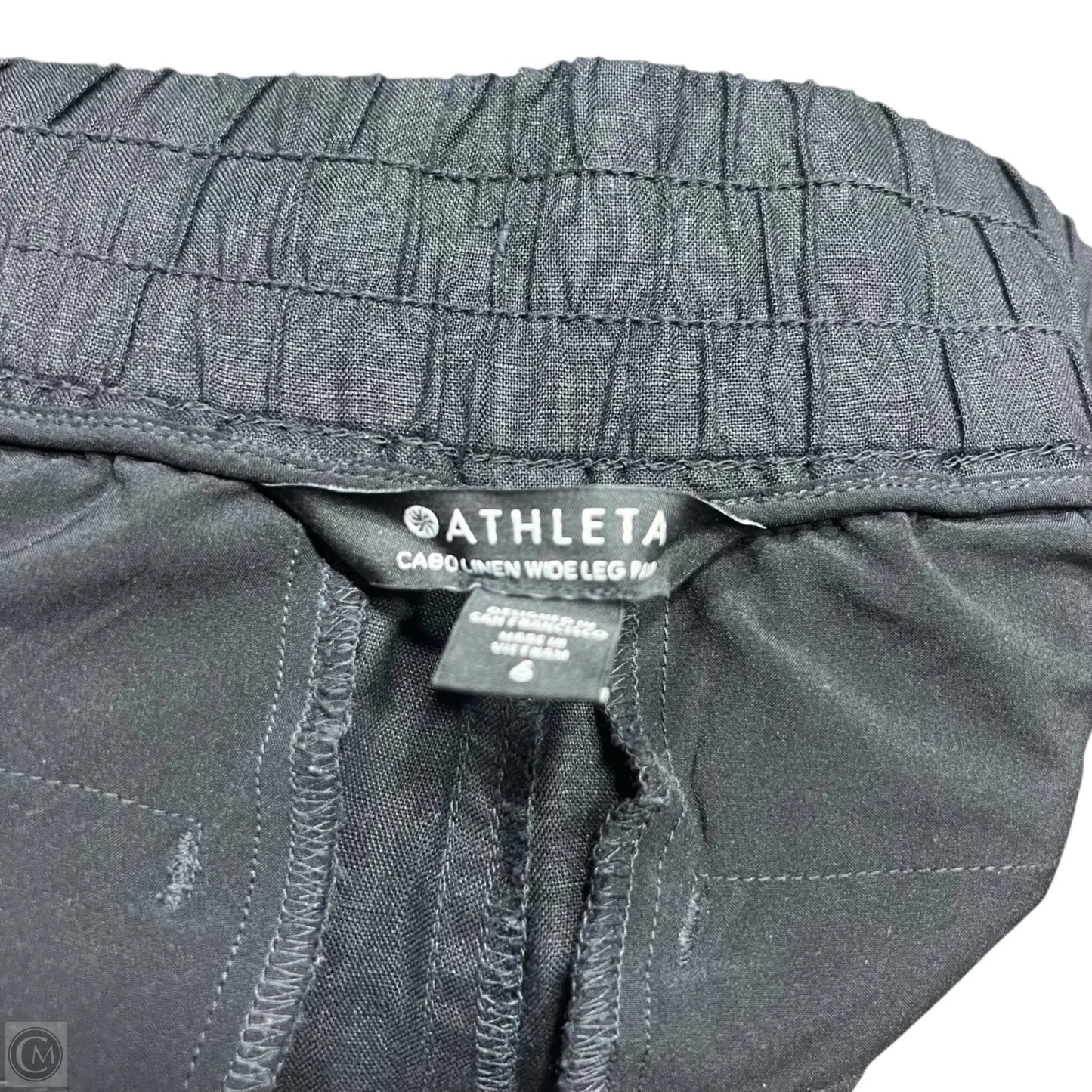 Pants Linen By Athleta In Black, Size: 6