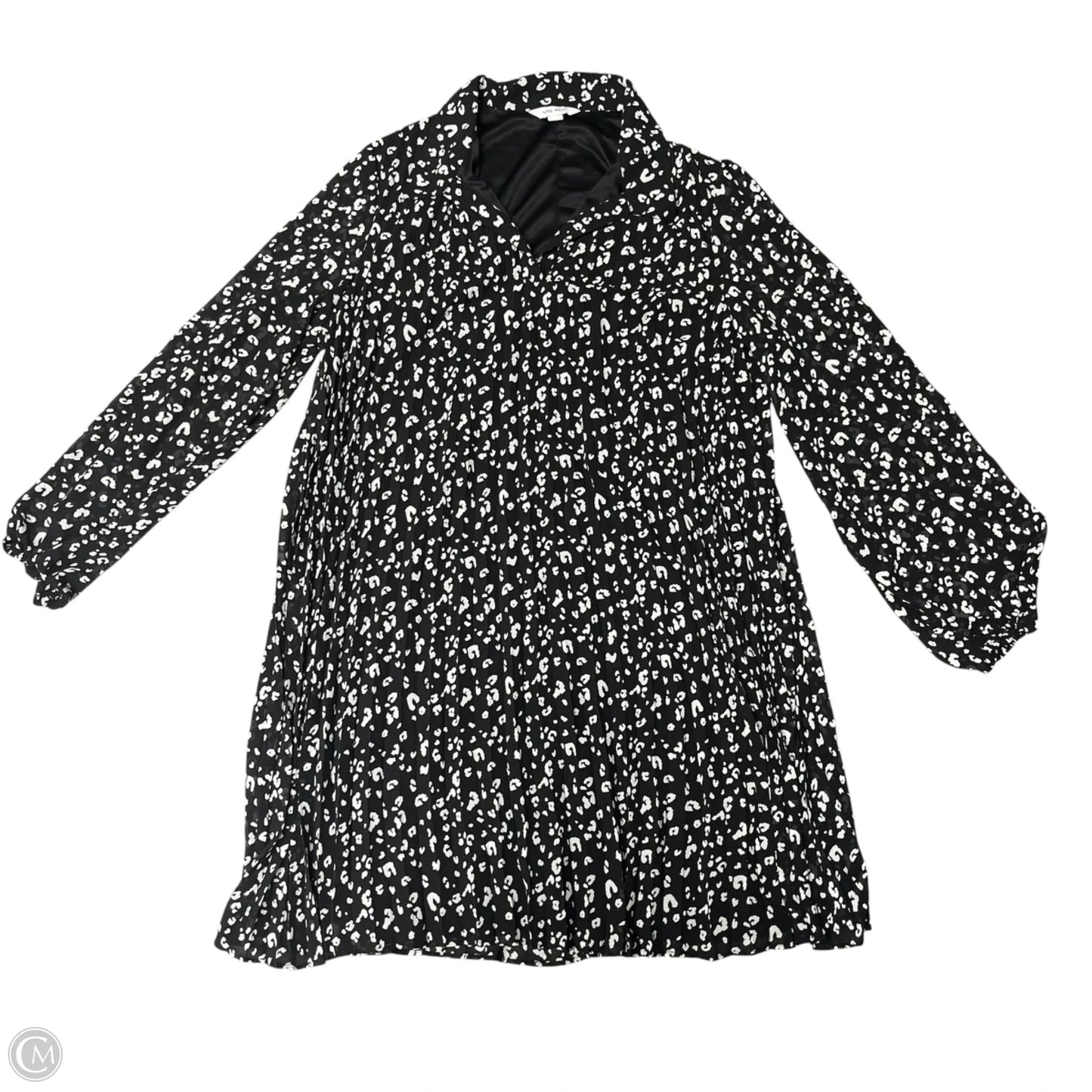 Dress Casual Short By Nine West In Black & White, Size: Xxl