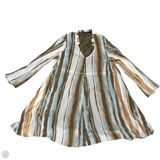 Dress Casual Short By Dash In Striped Pattern, Size: L