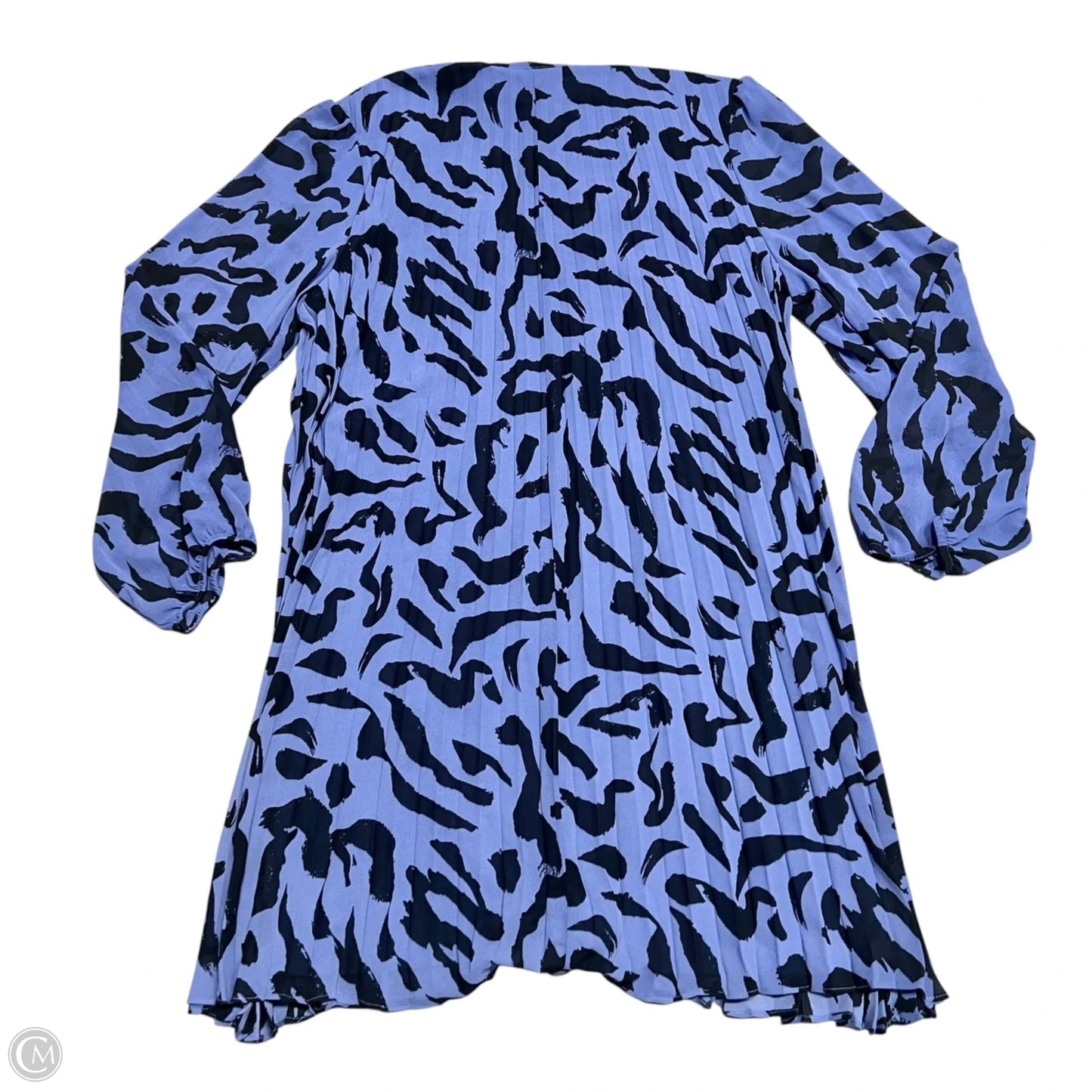 Dress Casual Short By Nine West In Black & Blue, Size: Xxl