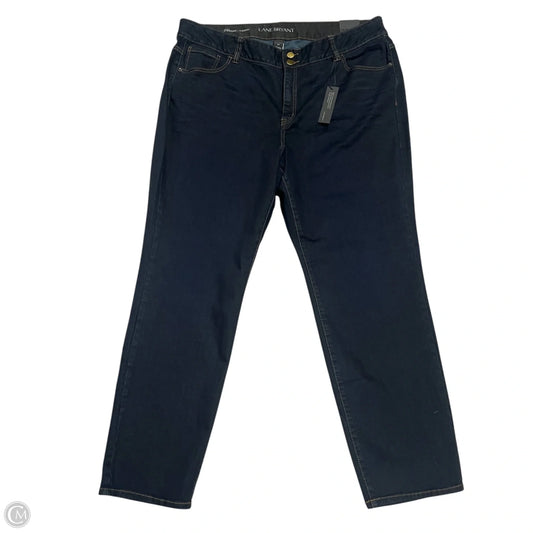 Jeans Boot Cut By Lane Bryant In Blue Denim, Size: 4x
