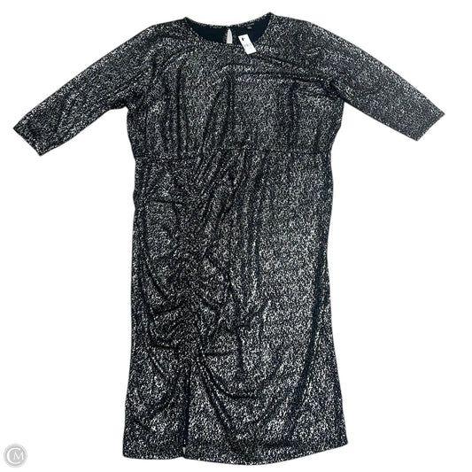 Dress Party Long By Lane Bryant In Black & Silver, Size: 5x