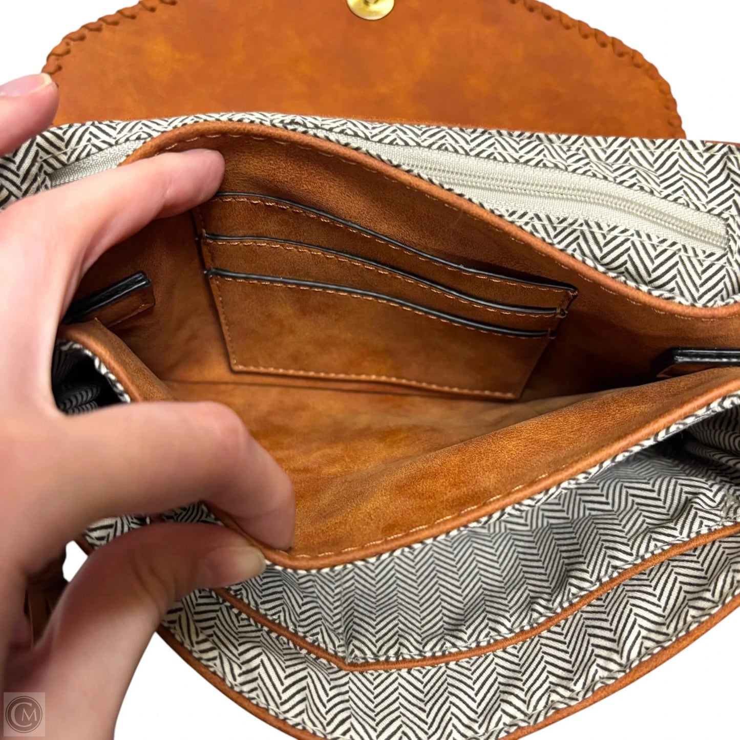 Handbag By Jen & Co, Size: Medium