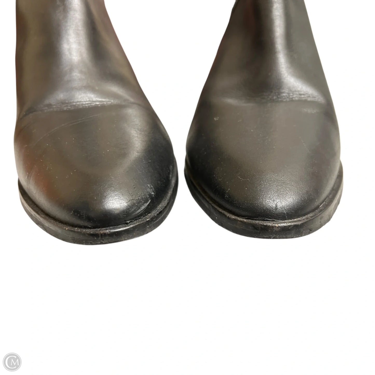 Boots Ankle Heels By Zara In Black, Size: 10.5
