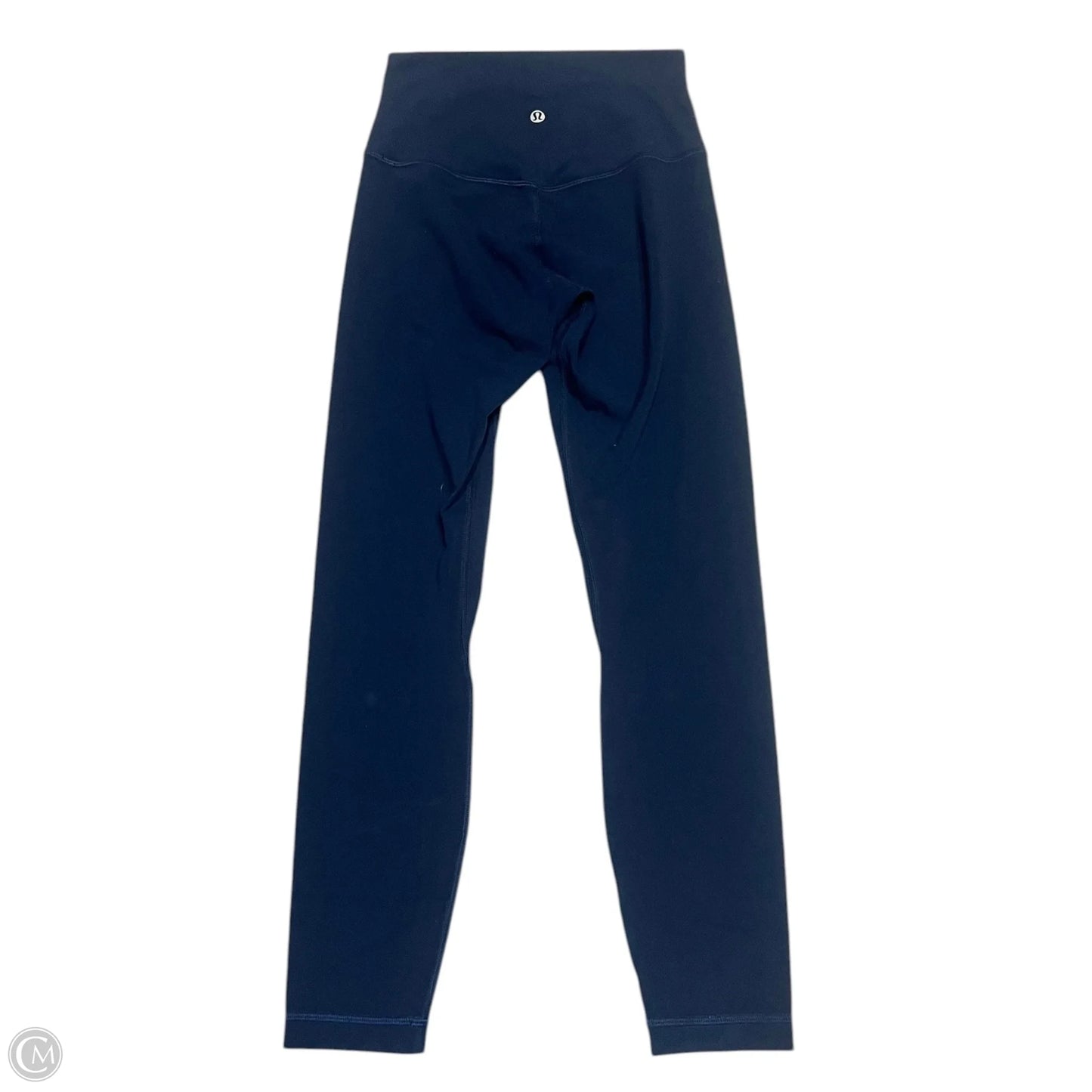 Athletic Leggings By Lululemon In Navy, Size: 6