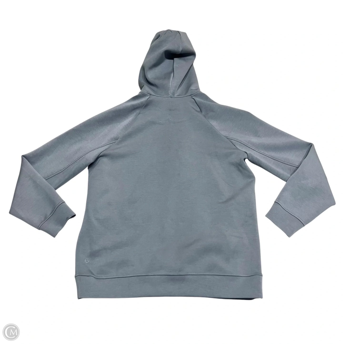 Athletic Sweatshirt Hoodie By Lululemon In Grey, Size: S