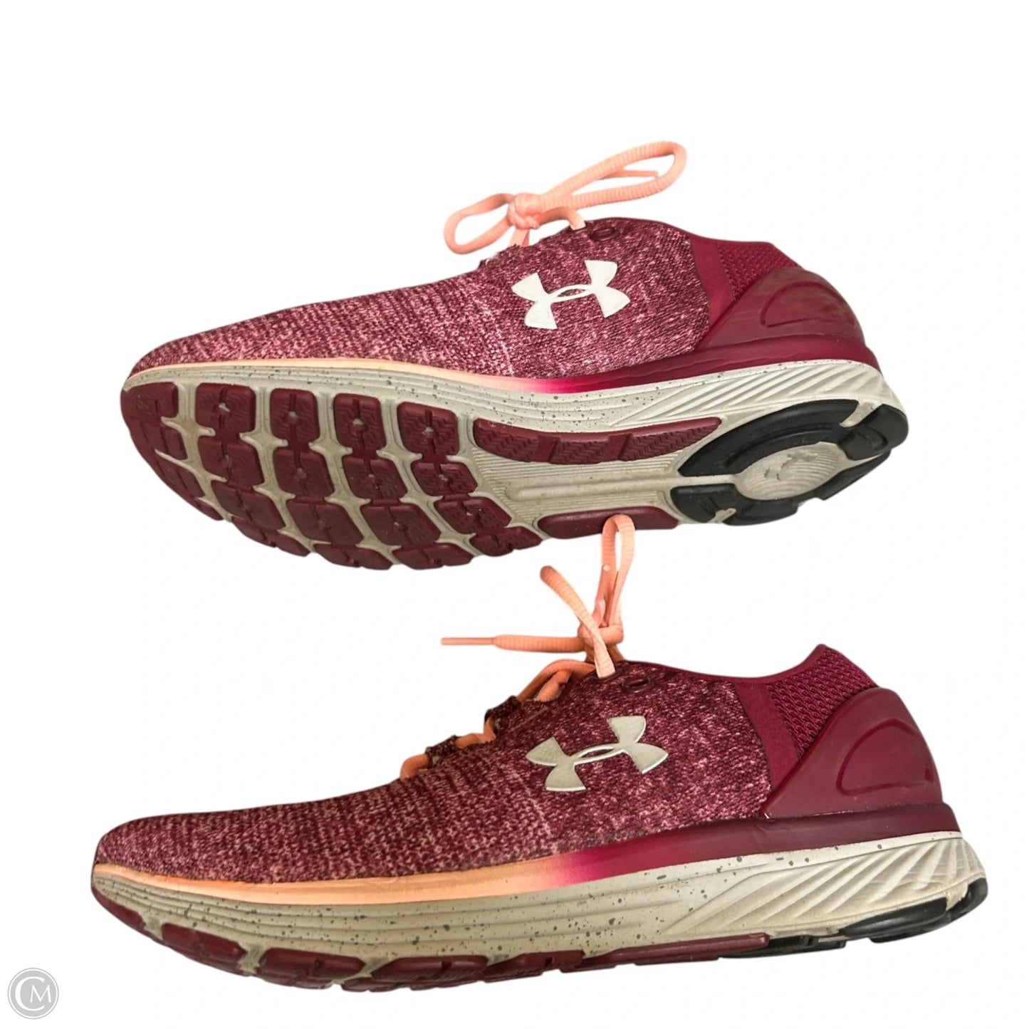 Shoes Athletic By Under Armour In Maroon, Size: 8.5