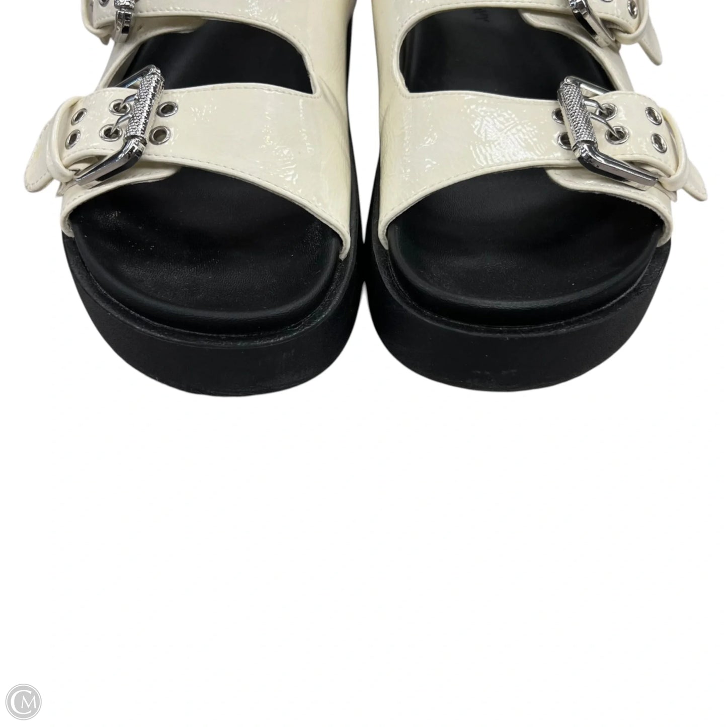 Sandals Flats By Old Navy In Cream, Size: 8