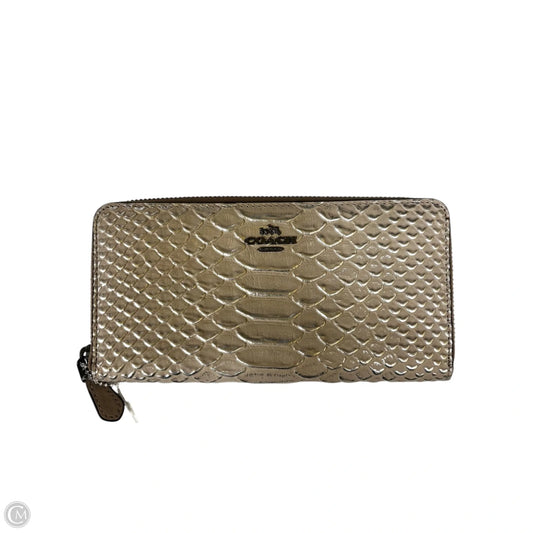 Wallet Designer By Coach, Size: Large