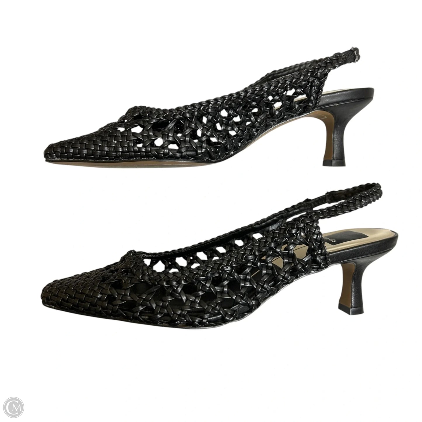 Sandals Heels Wedge By Dolce Vita In Black, Size: 7