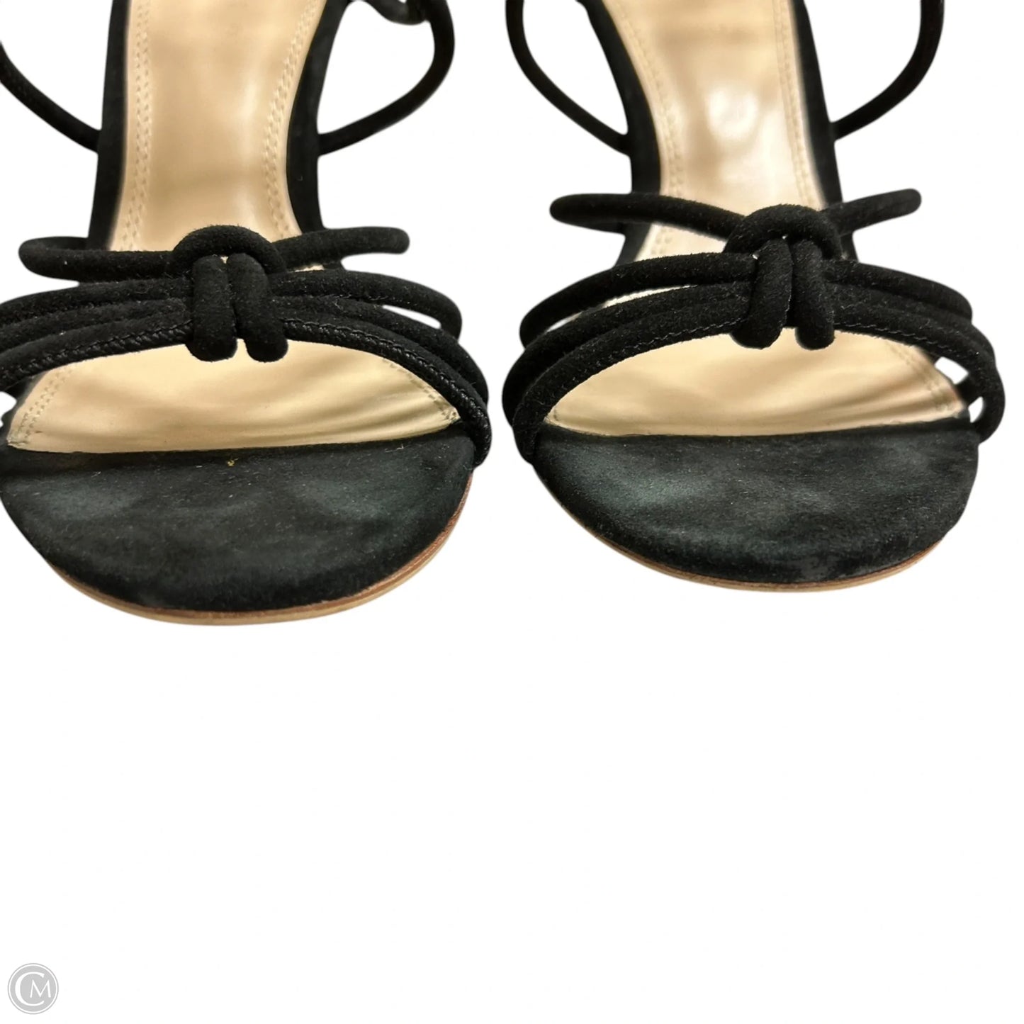 Sandals Designer By Sandro In Black, Size: 7.5