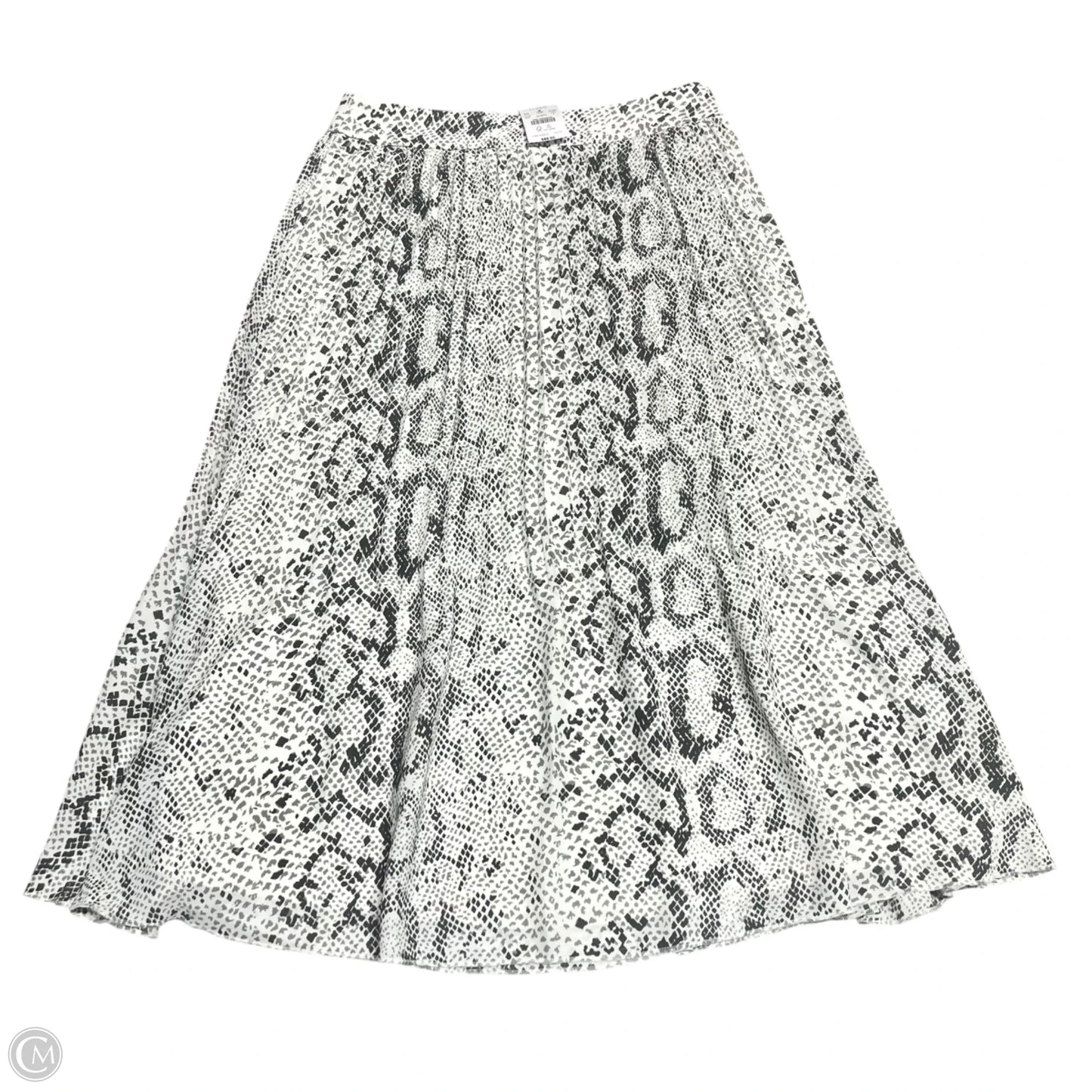 Skirt Maxi By J. Crew In Grey & White, Size: 4