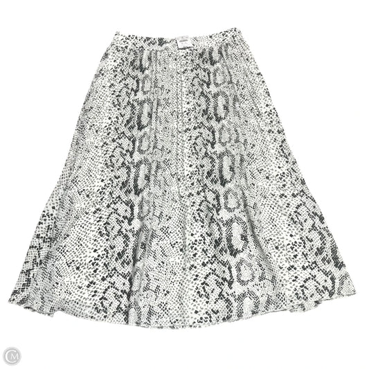 Skirt Maxi By J. Crew In Grey & White, Size: 4