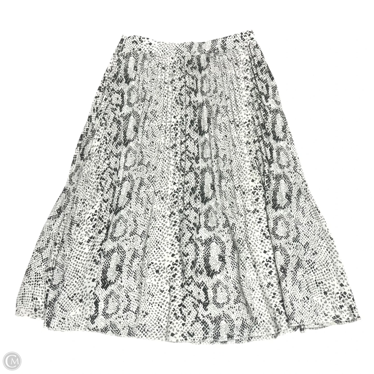 Skirt Maxi By J. Crew In Grey & White, Size: 4
