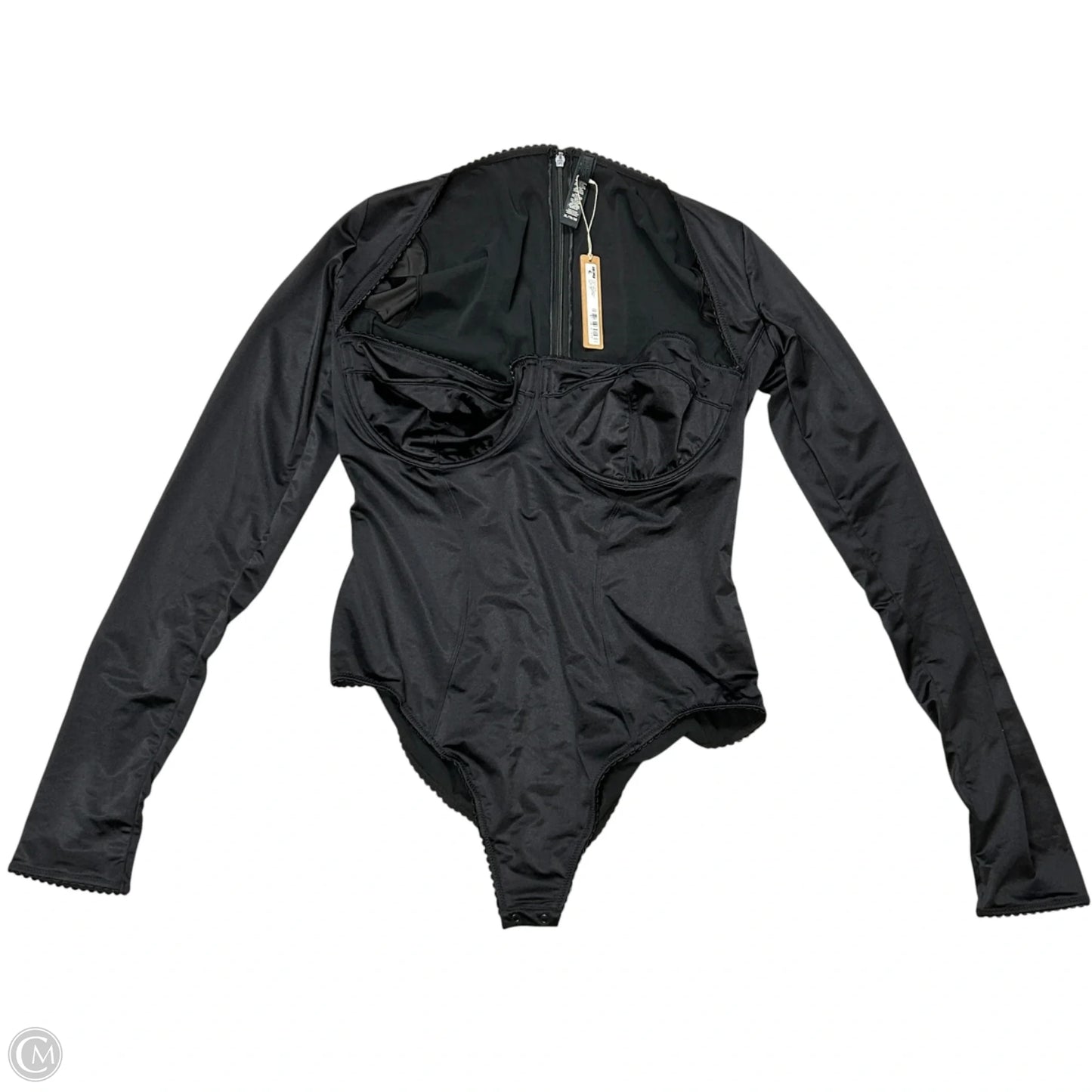 Bodysuit By Skims In Black, Size: Xl