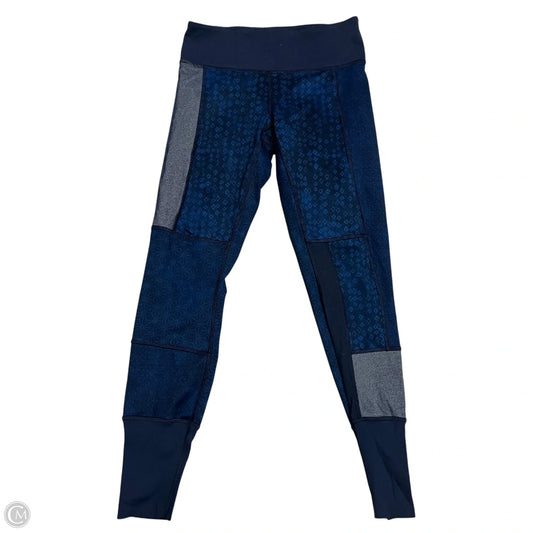 Athletic Leggings By Lululemon In Blue, Size: 4