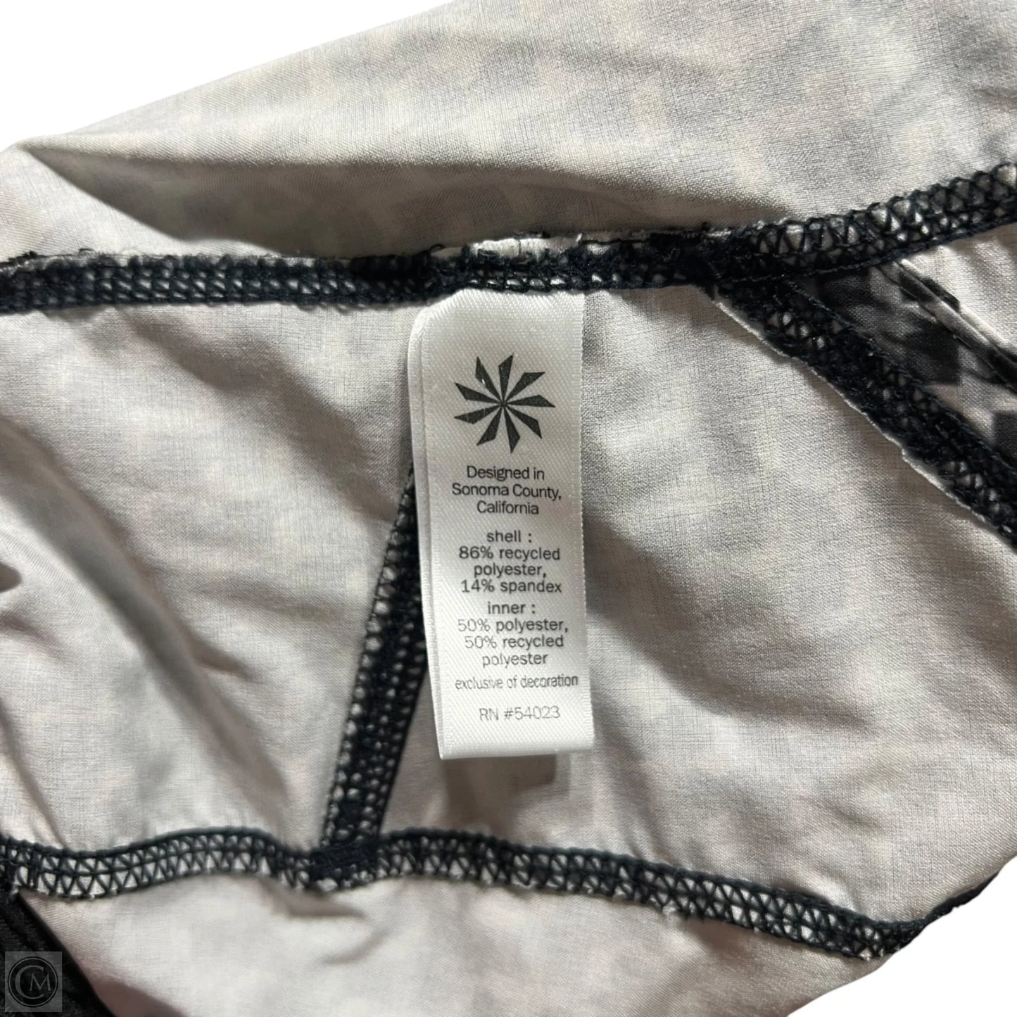 Athletic Shorts By Athleta In Black & White, Size: Xs