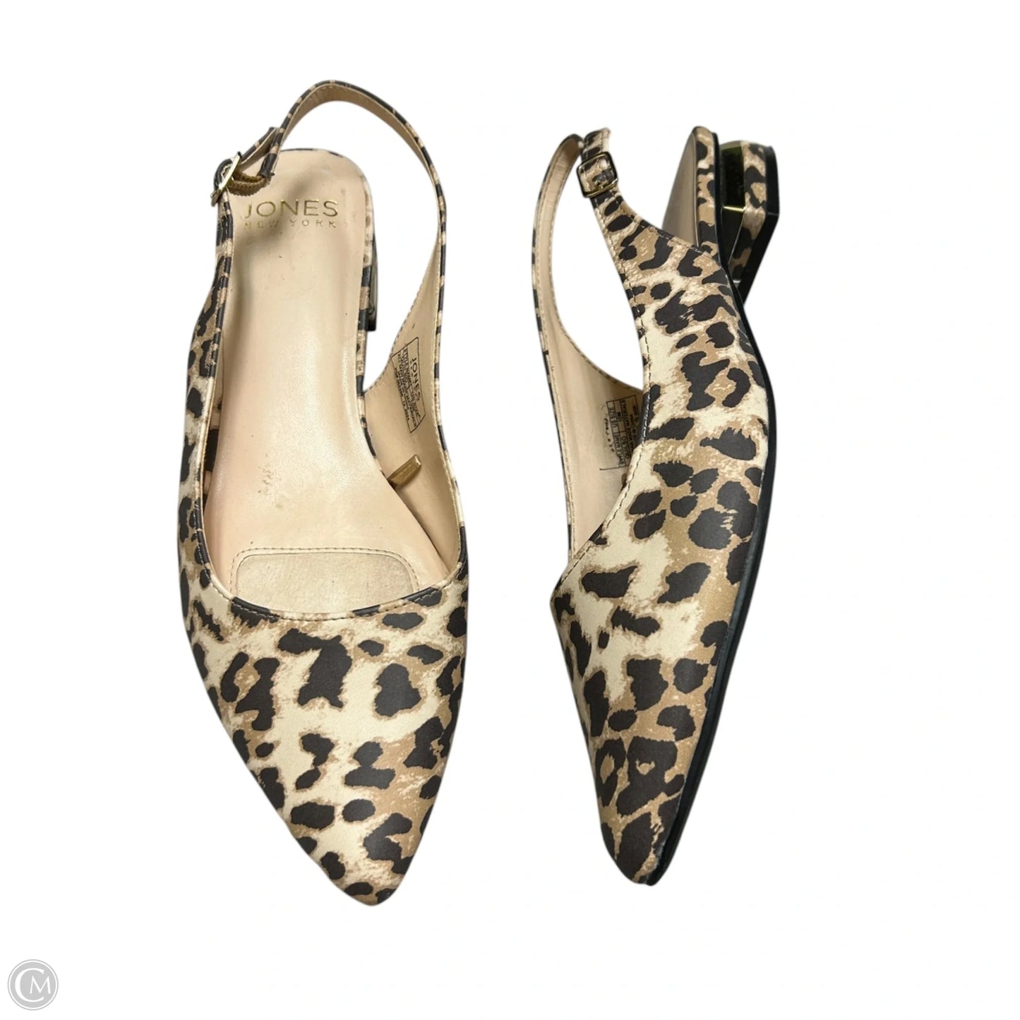 Shoes Flats By Jones New York In Animal Print, Size: 10