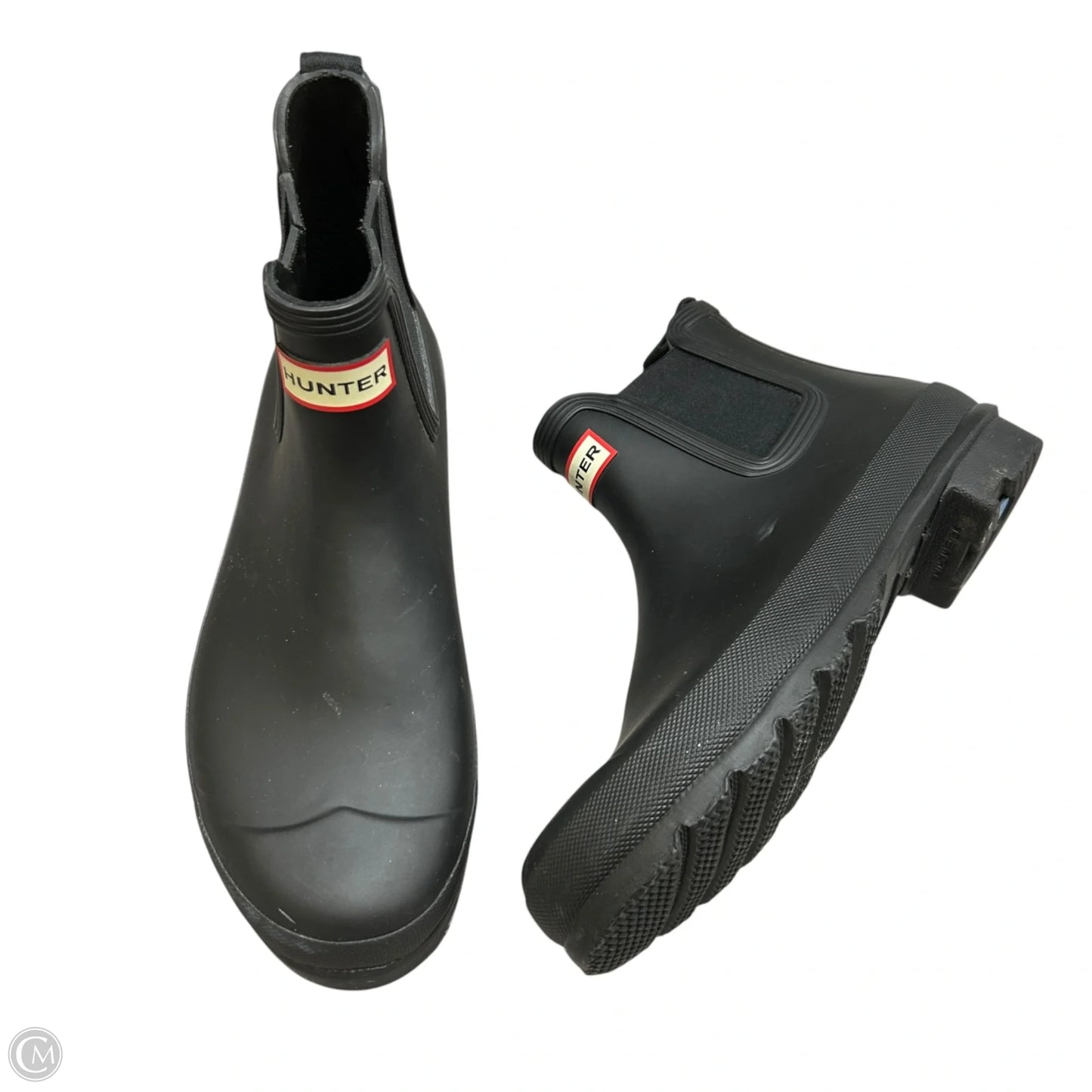 Boots Rain By Hunter In Black, Size: 10
