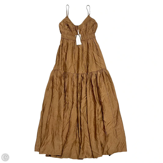 Dress Casual Maxi By By The River In Brown, Size: S