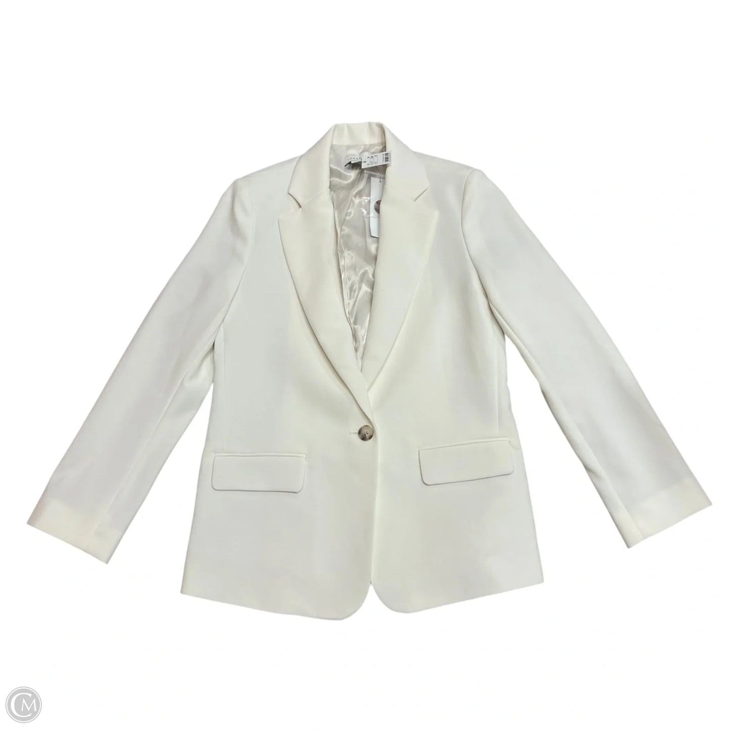 Blazer By Topshop In Cream, Size: Xs