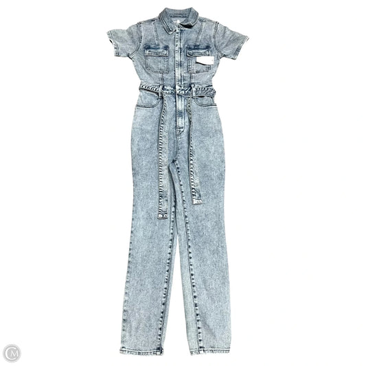 Jumpsuit By Good American In Blue Denim, Size: S