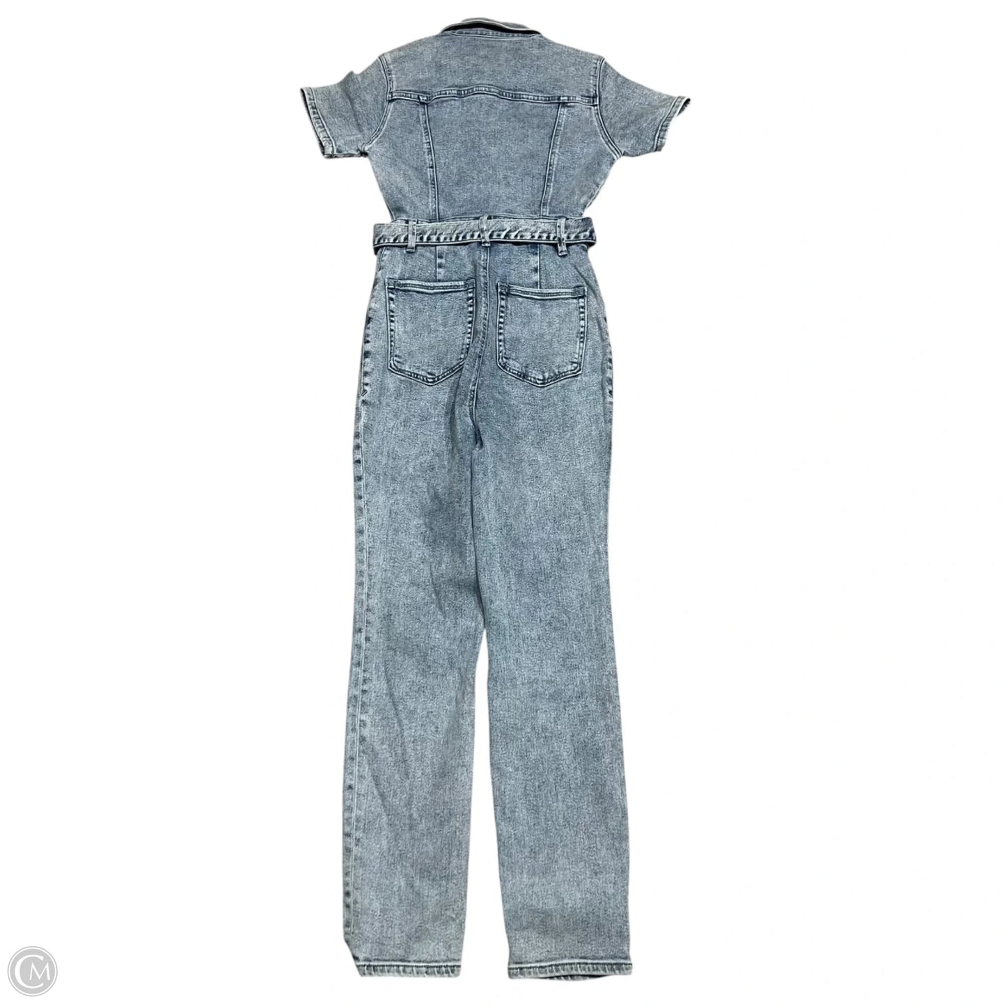 Jumpsuit By Good American In Blue Denim, Size: S