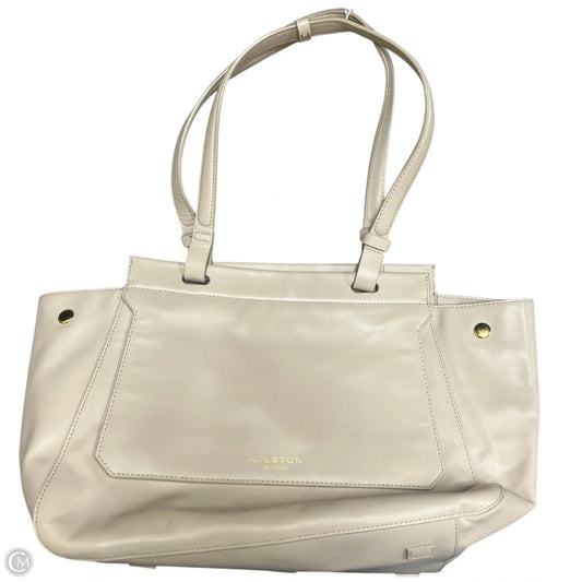 Handbag Designer By Halston, Size: Medium
