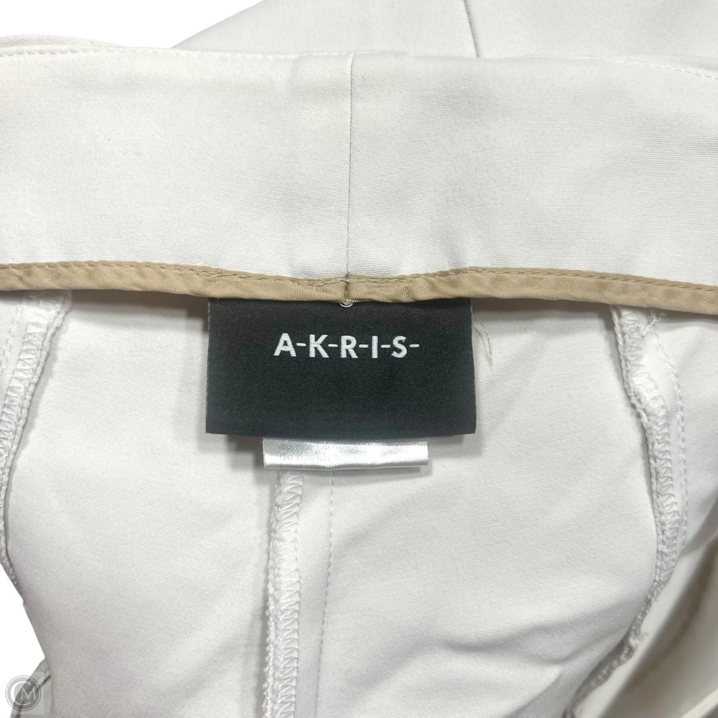 Pants Dress By Akris In Cream, Size: 6