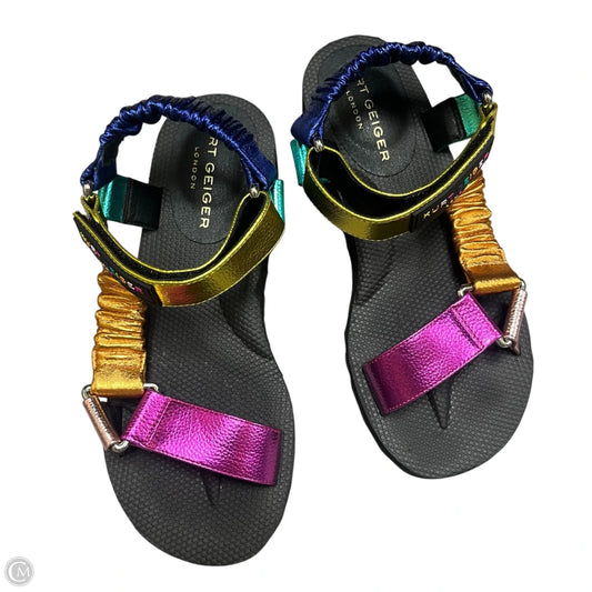 Sandals Designer By Kurt Geiger In Multi-colored, Size: 7.5