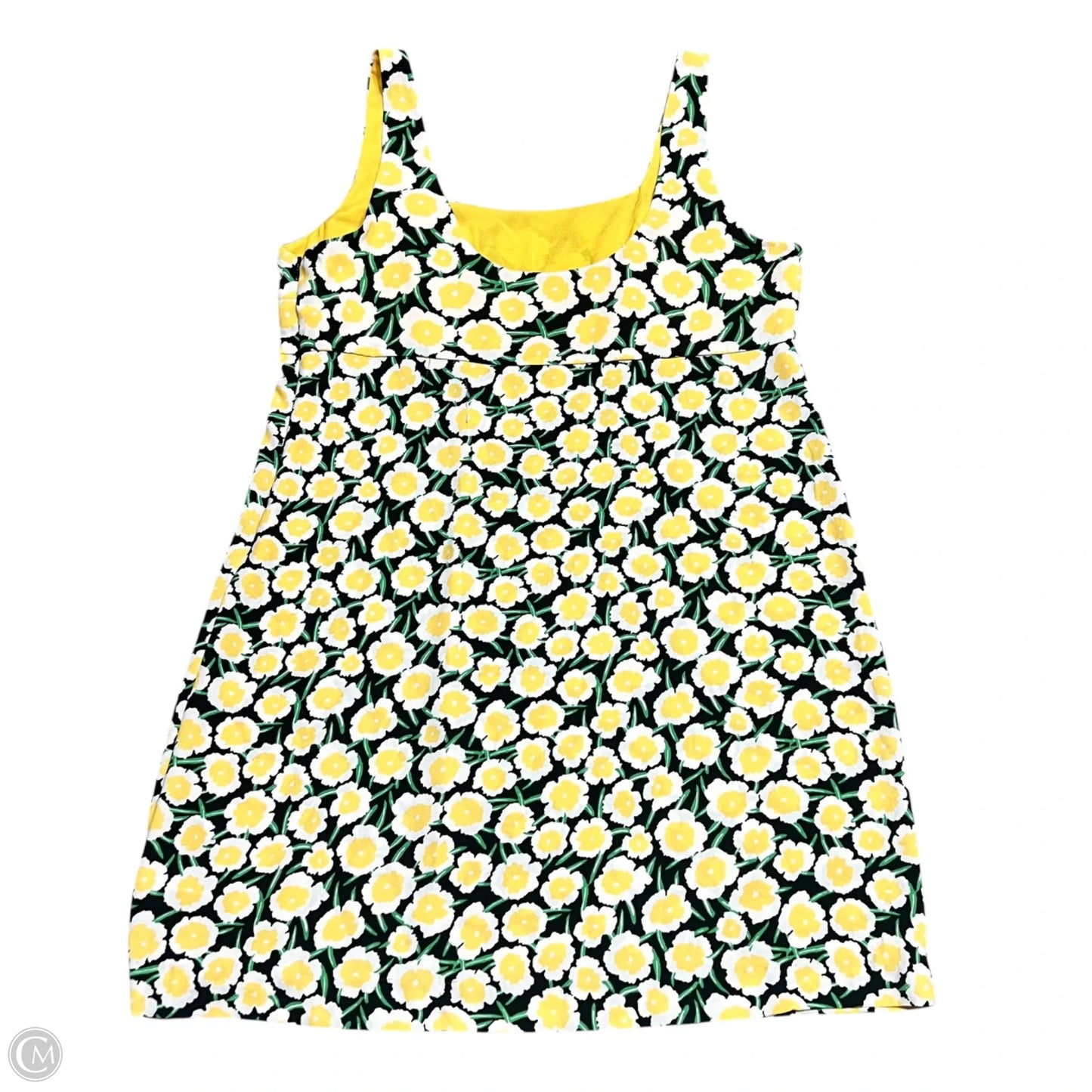 Dress Casual Short By Target-designer In Black & Yellow, Size: L