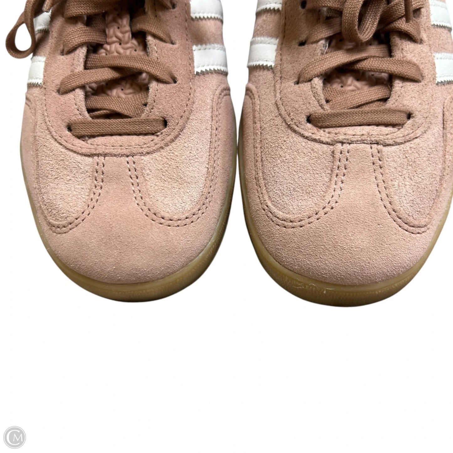 Shoes Sneakers By Adidas In Pink & White, Size: 7.5