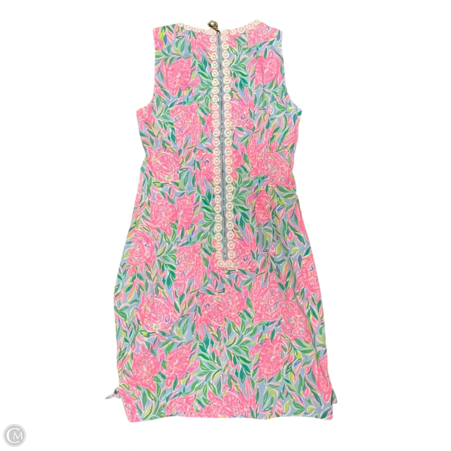Dress Designer By Lilly Pulitzer In Blue & Pink, Size: Xs