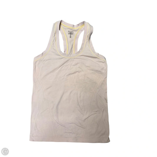 Athletic Tank Top By Athleta In Tan, Size: S
