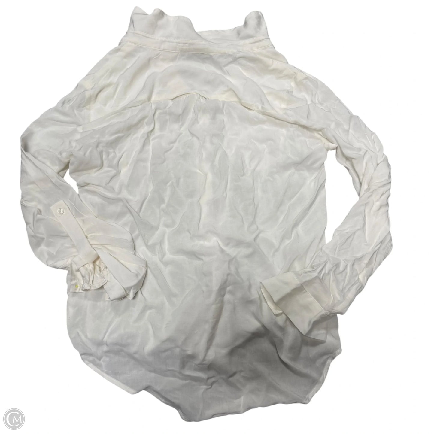 Top Long Sleeve By Maeve In Cream, Size: Xs