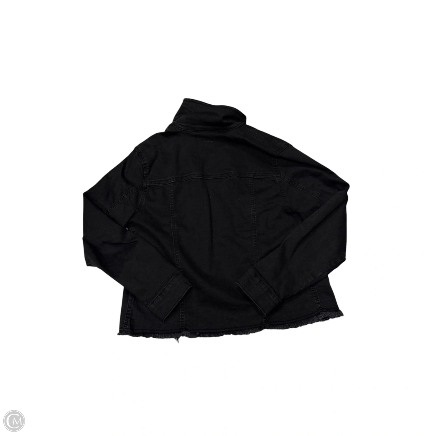 Jacket Denim By Angels In Black Denim, Size: M