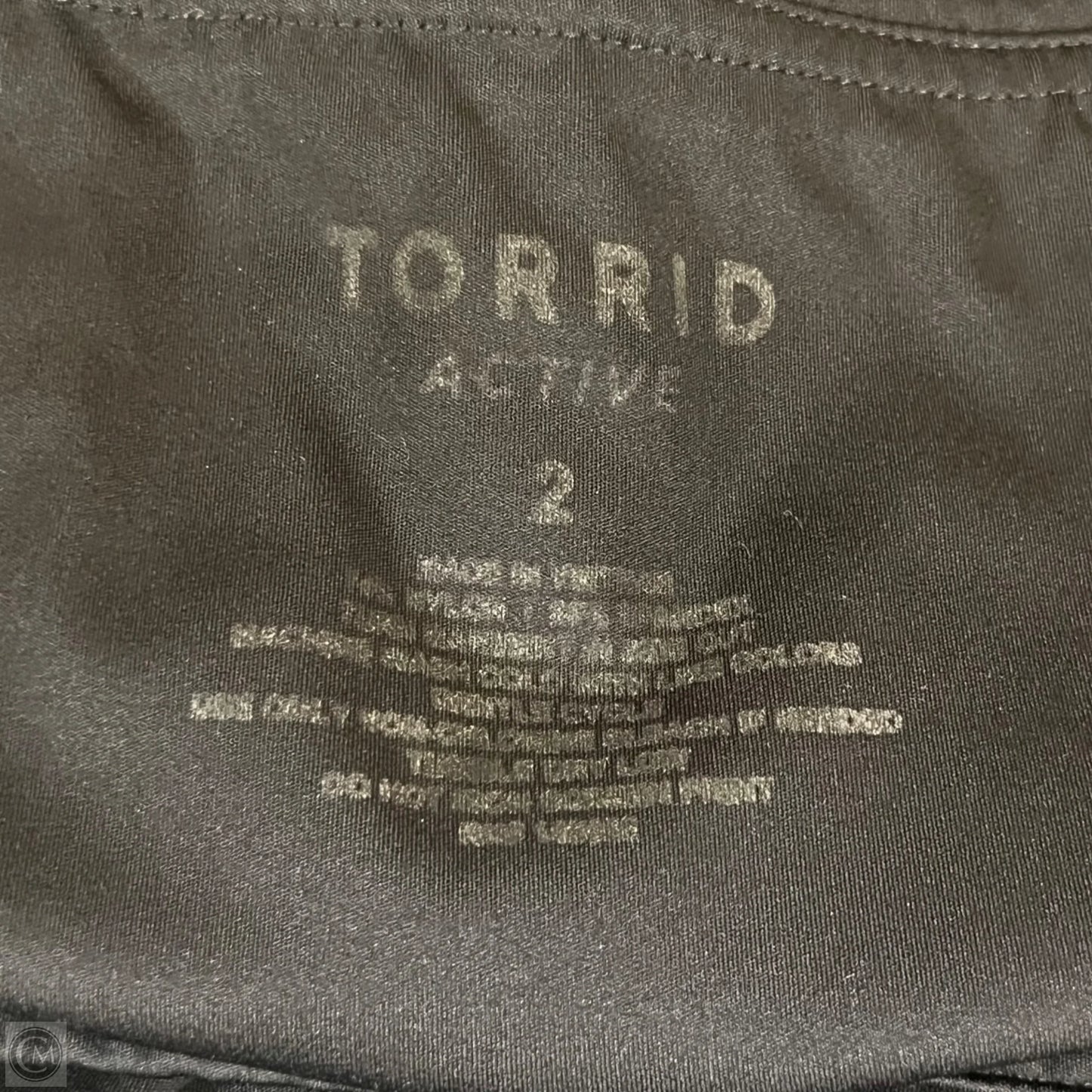Athletic Leggings By Torrid In Black, Size: 2x