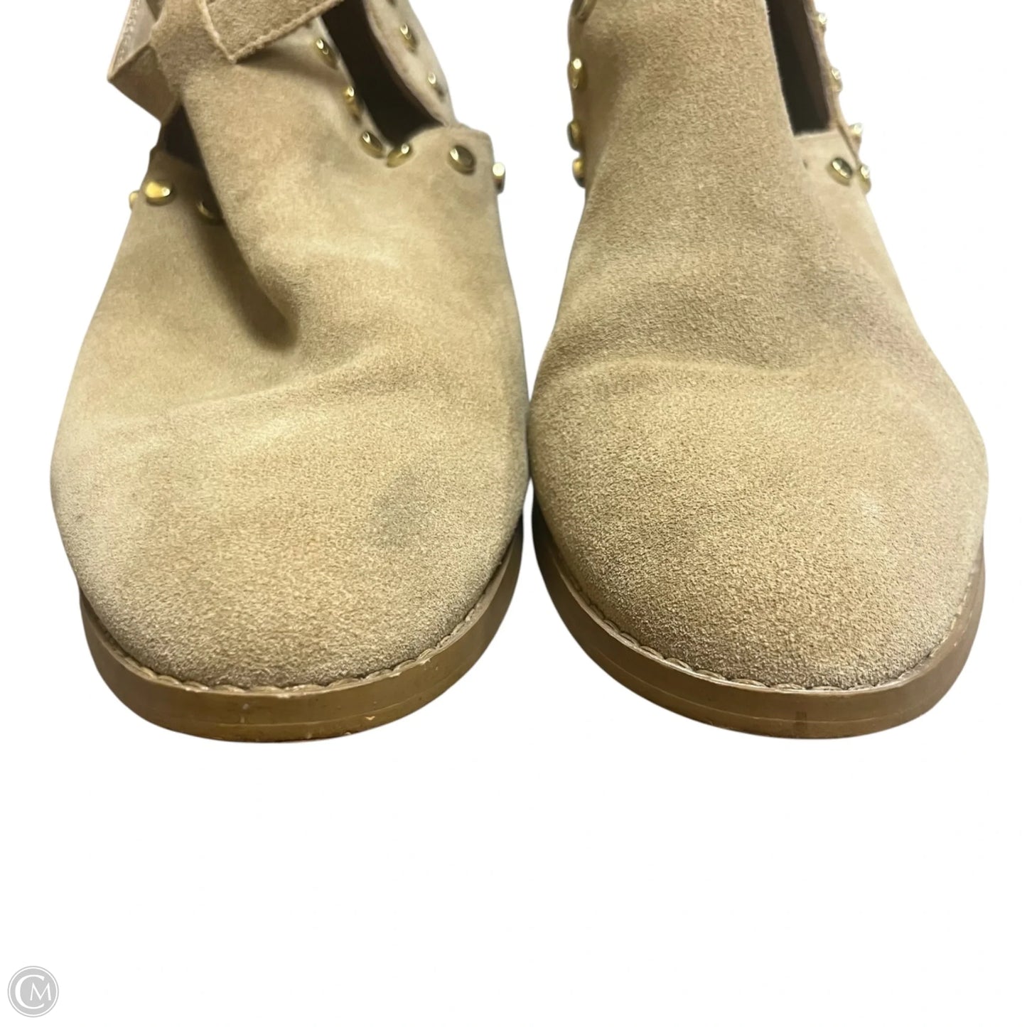 Boots Ankle Heels By Carlos By Carlos Santana In Tan, Size: 8.5