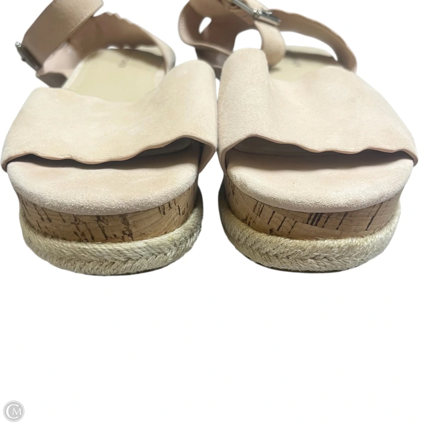 Sandals Heels Platform By Marc Fisher In Pink, Size: 8.5