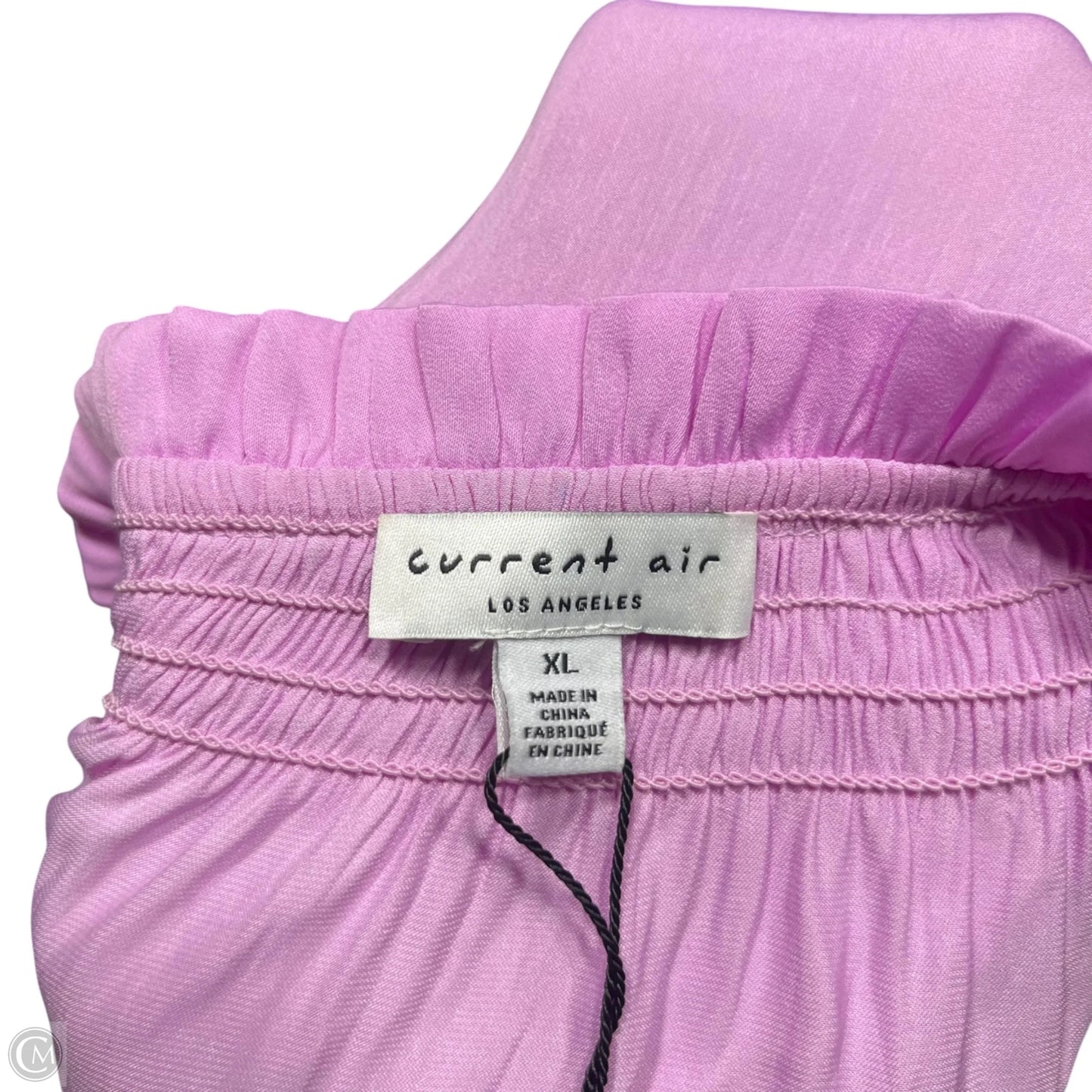 Top Short Sleeve By Current Air In Purple, Size: Xl