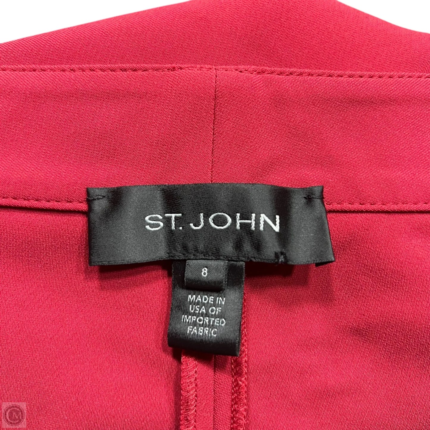 Pants Dress By St. John In Red, Size: 8