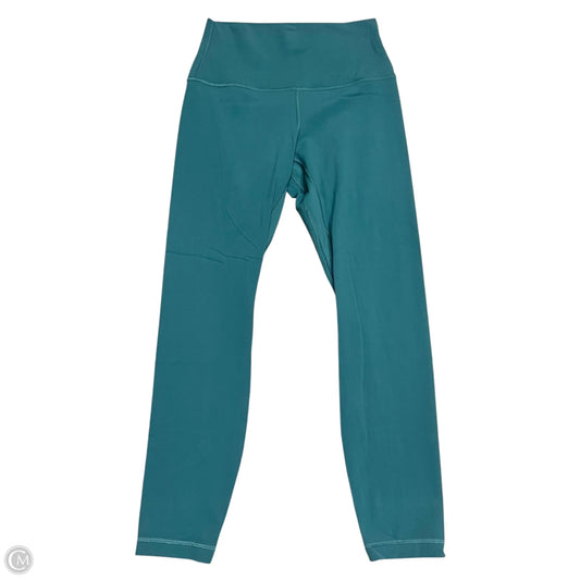 Athletic Leggings By Lululemon In Green, Size: 6