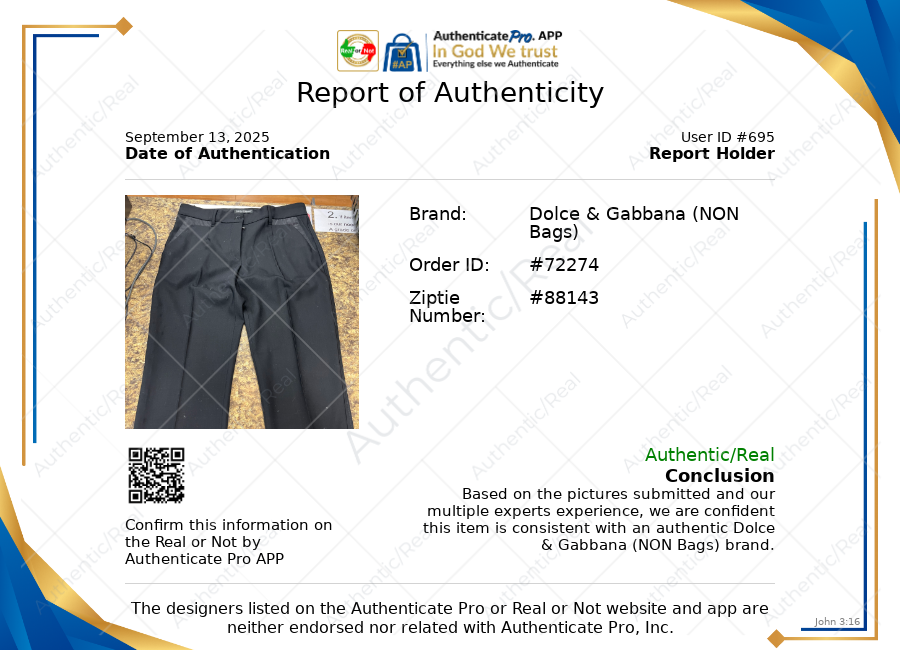 Pants Luxury Designer By Dolce And Gabbana In Black, Size: 6