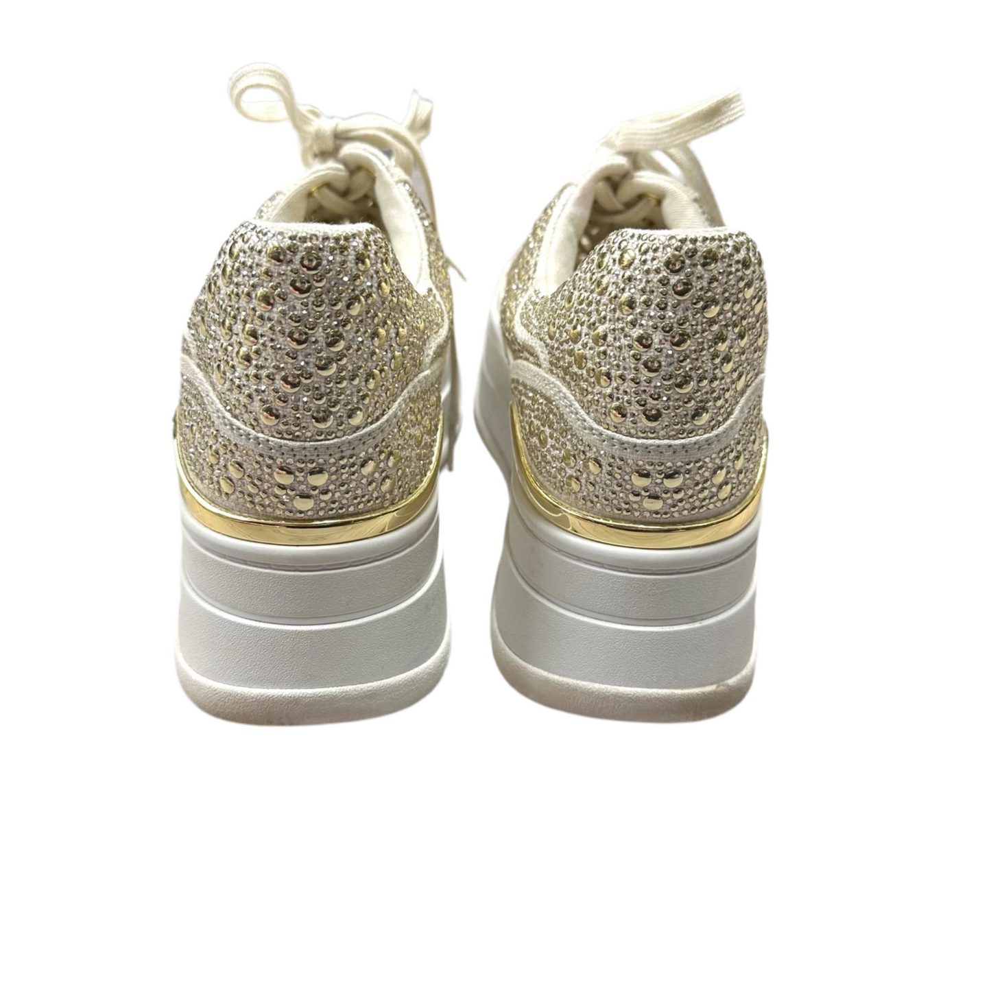 Shoes Sneakers By Michael By Michael Kors In Gold, Size: 10